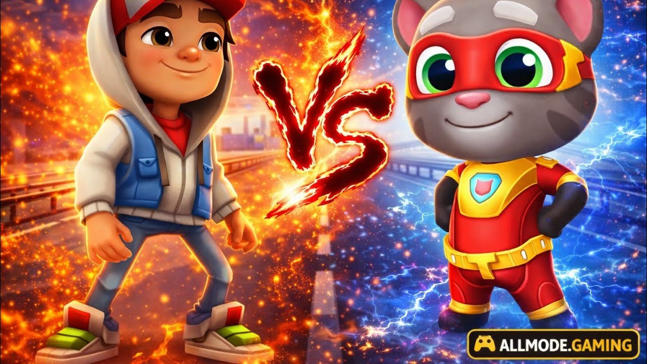 Subway Surfers vs Talking Tom Hero Dash 🔥 | Best Offline Running Game 2026 new update 