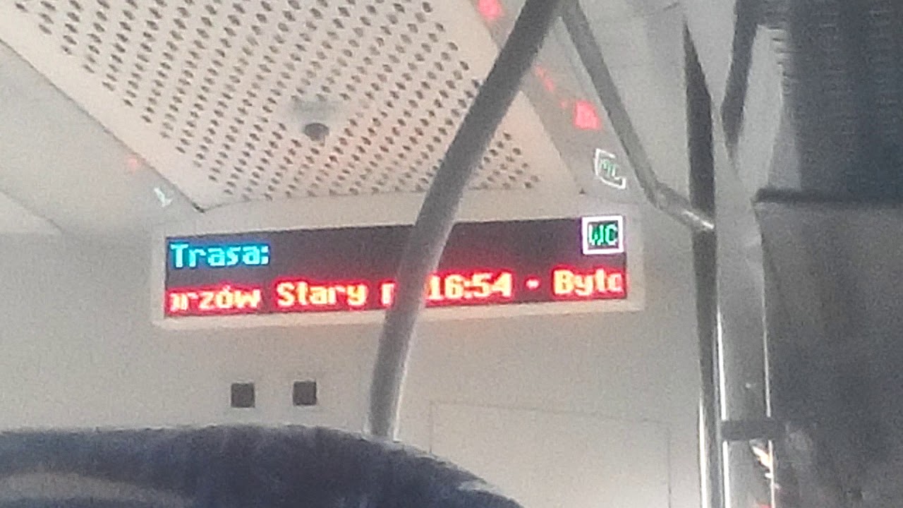 Trasa pociągu S8 (tablica w Halnym)(2019)