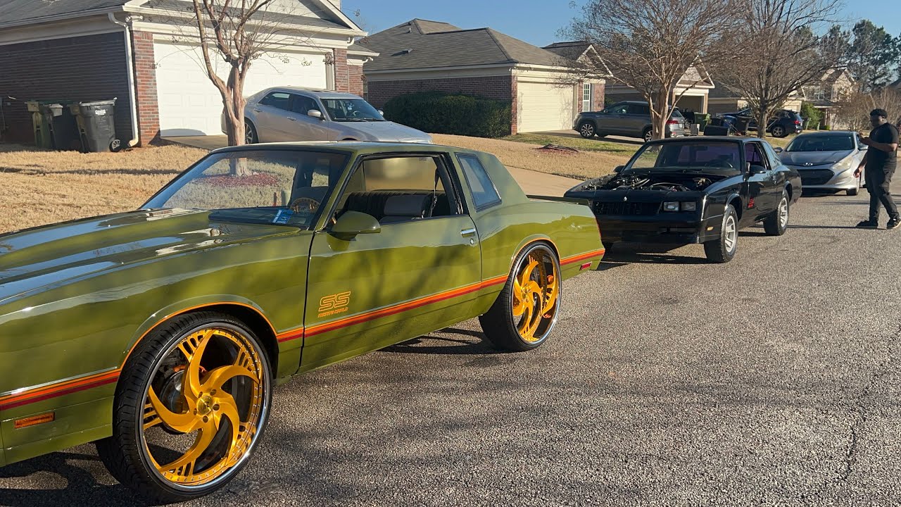 1987 SS Monte Carlo wit 6.2 Gets Exhaust