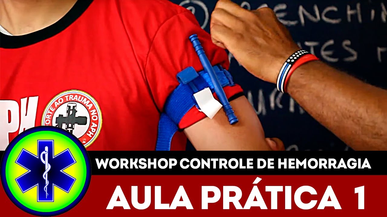Torniquetes de extremidades, agentes hemostáticos... Controle de hemorragias no APH