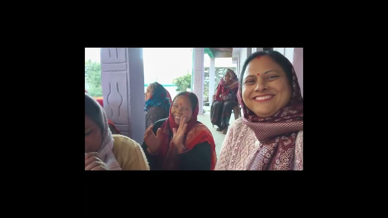 गांव में किया सभी बहनों ने जबरदस्त कीर्तन और देवताओं ने भी अपने दर्शन दिए सब ने झूम के डांस किया ❤️