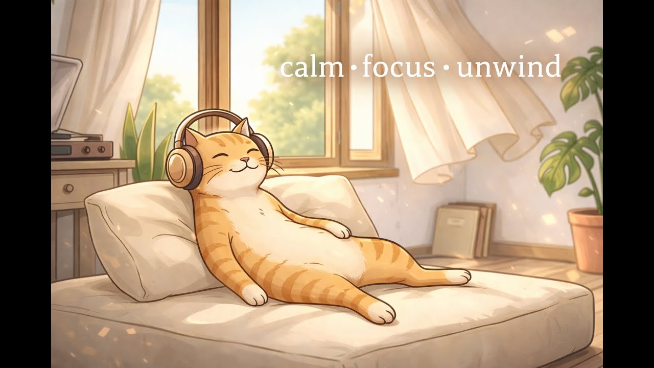 Soft Lo-Fi Beats for Relaxation & Calm | Background Music 🌿😺