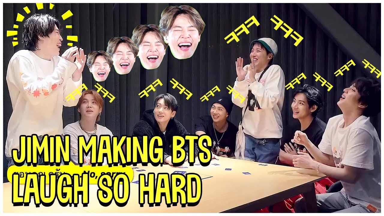 JIMIN making BTS laugh so hard :)))