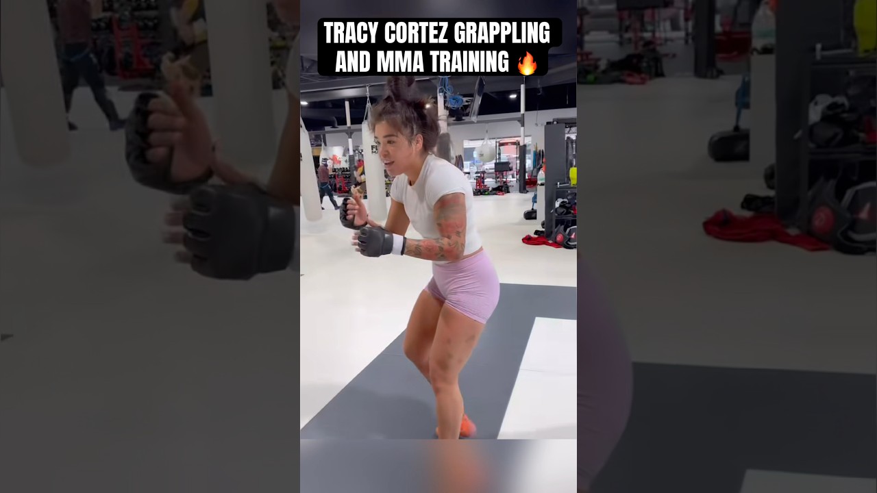 UFC Star Tracy Cortez gets back at her wrestling coach 😭👀