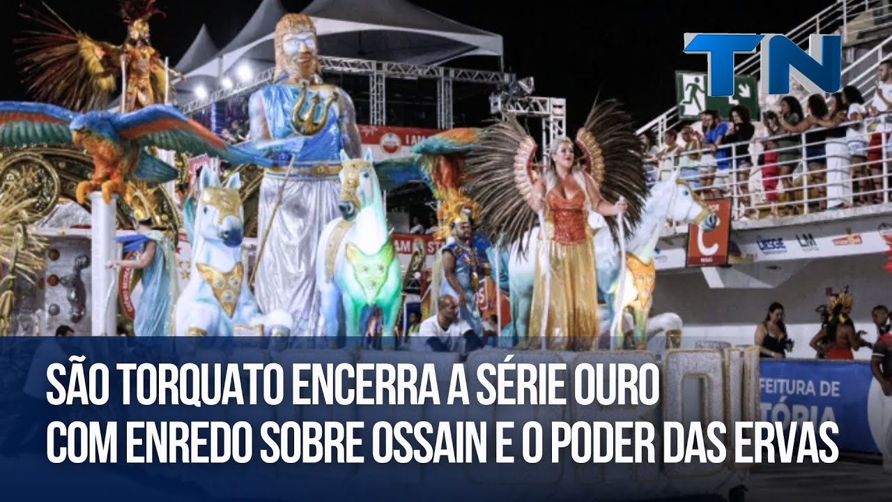São Torquato encerra a Série Ouro com enredo sobre Ossain e o poder das ervas