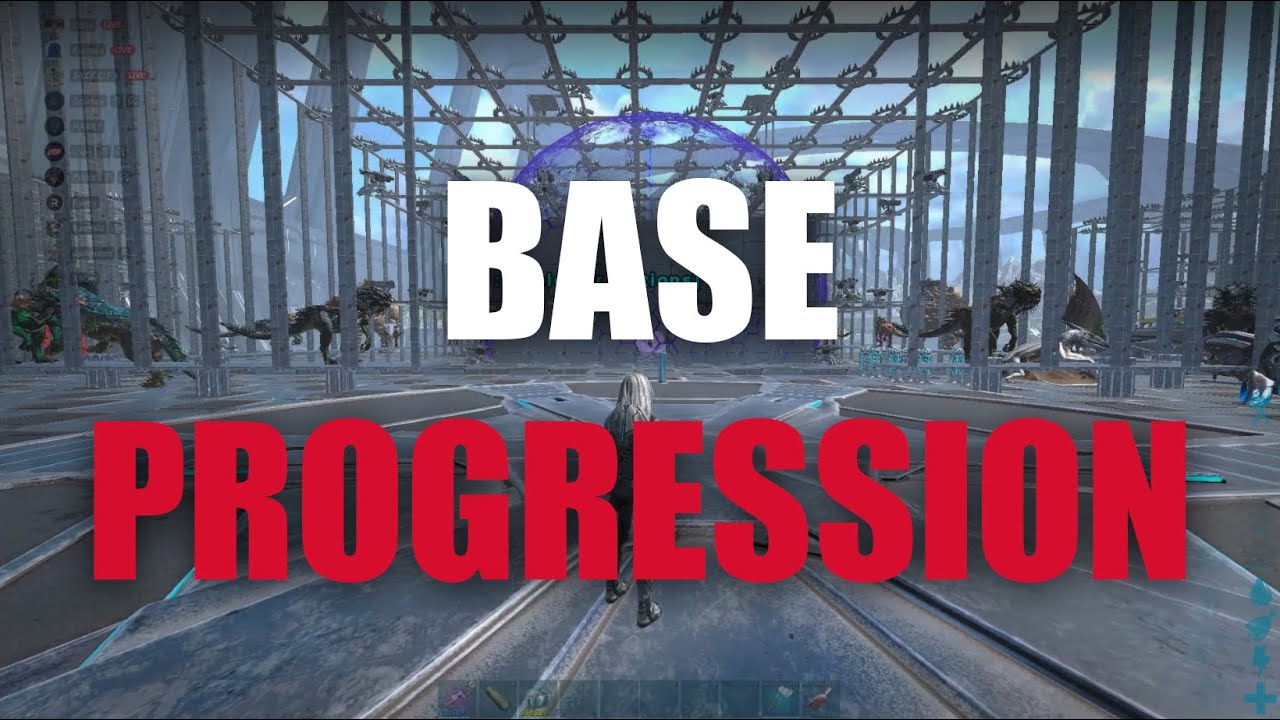 ARK: INSANE GENESIS 2 BASE PROGRESSION! (Who?) (ARK/PVP/PC) (Small Tribes)
