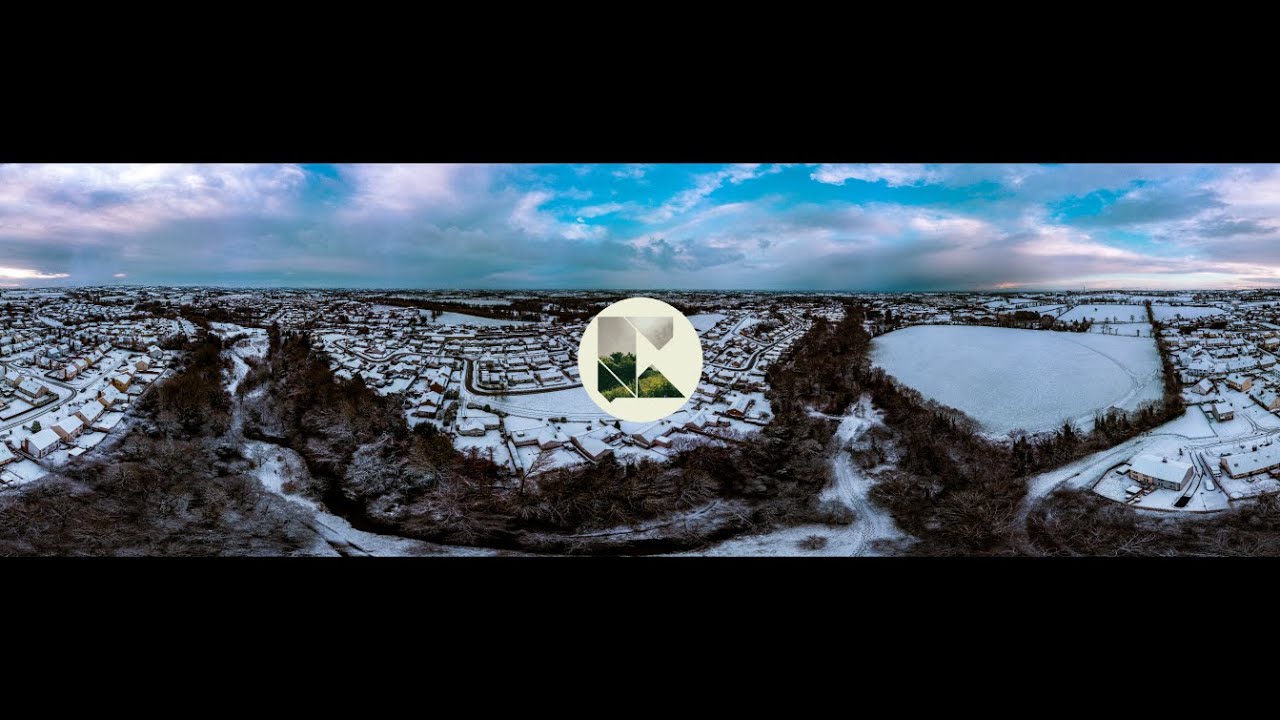 Armagh By Drone - Folly Glen in the Snow (4K)