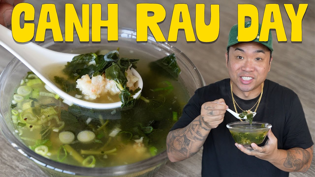How to Make: Canh Rau Day - Egyptian Spinach Soup