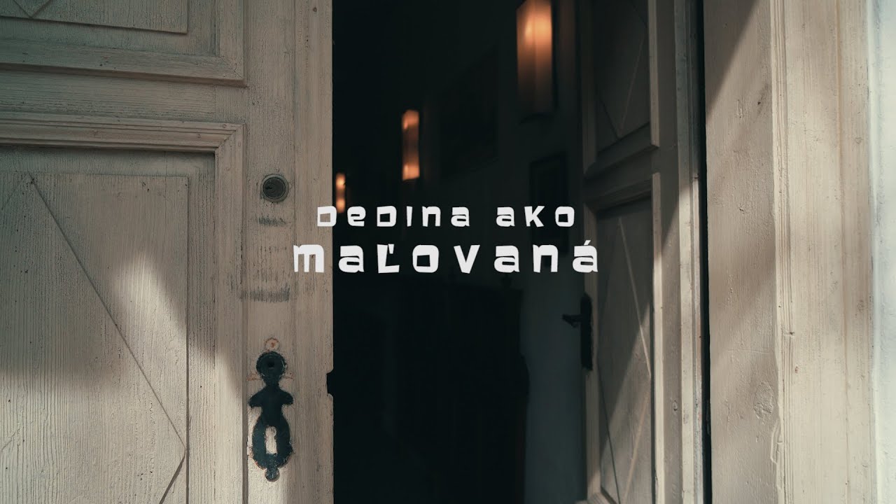 DEDINA ROKA KL&Aacute;&Scaron;TOR POD ZNIEVOM (DEDINA AKO MAĽOVAN&Aacute;)