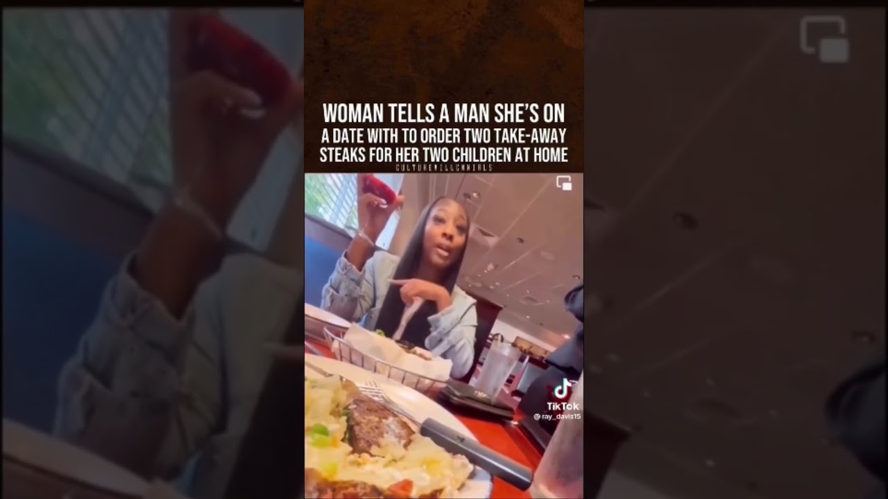 Lady wanted man to pay for kids food, gets rejected #woman #restaurant #rejected #man #privileged