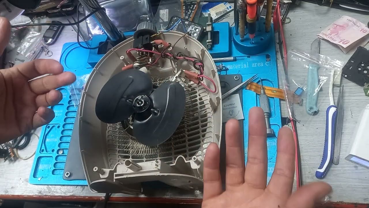 KUMTEL FANLI ISITICI ÇALIŞIP DURUYOR .kendi kendine kapanıyor KRONİK ARIZA BEDAVA TAMİR :)