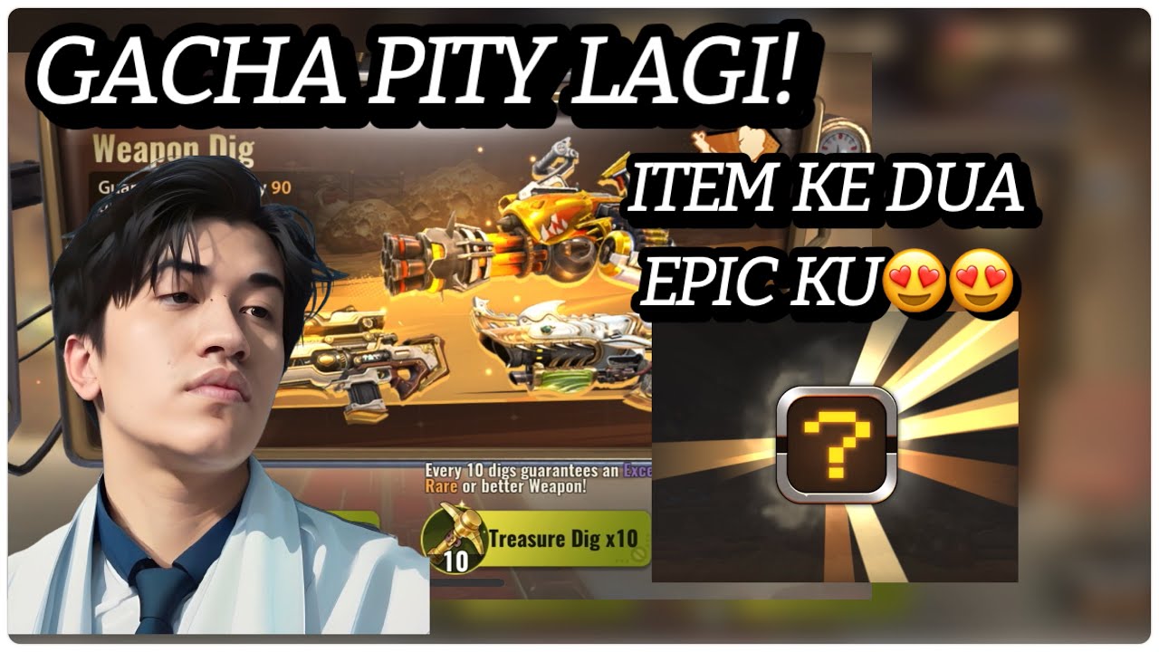 GACHA PITY KEDUA KU, AKHIRNYA DAPET 2 SENJATA EPIC! LANGSUNG UP TEAM😍😍. METAL SLUG: AWAKENING