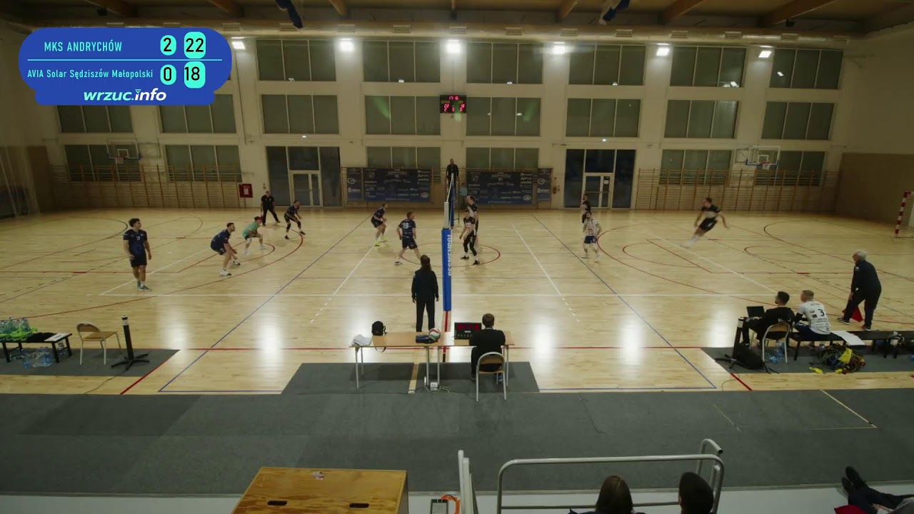 MKS Andrychów Vs. AVIA Solar Sędziszów Małopolski - siatkówka mężczyzn- II Liga mężczyzn