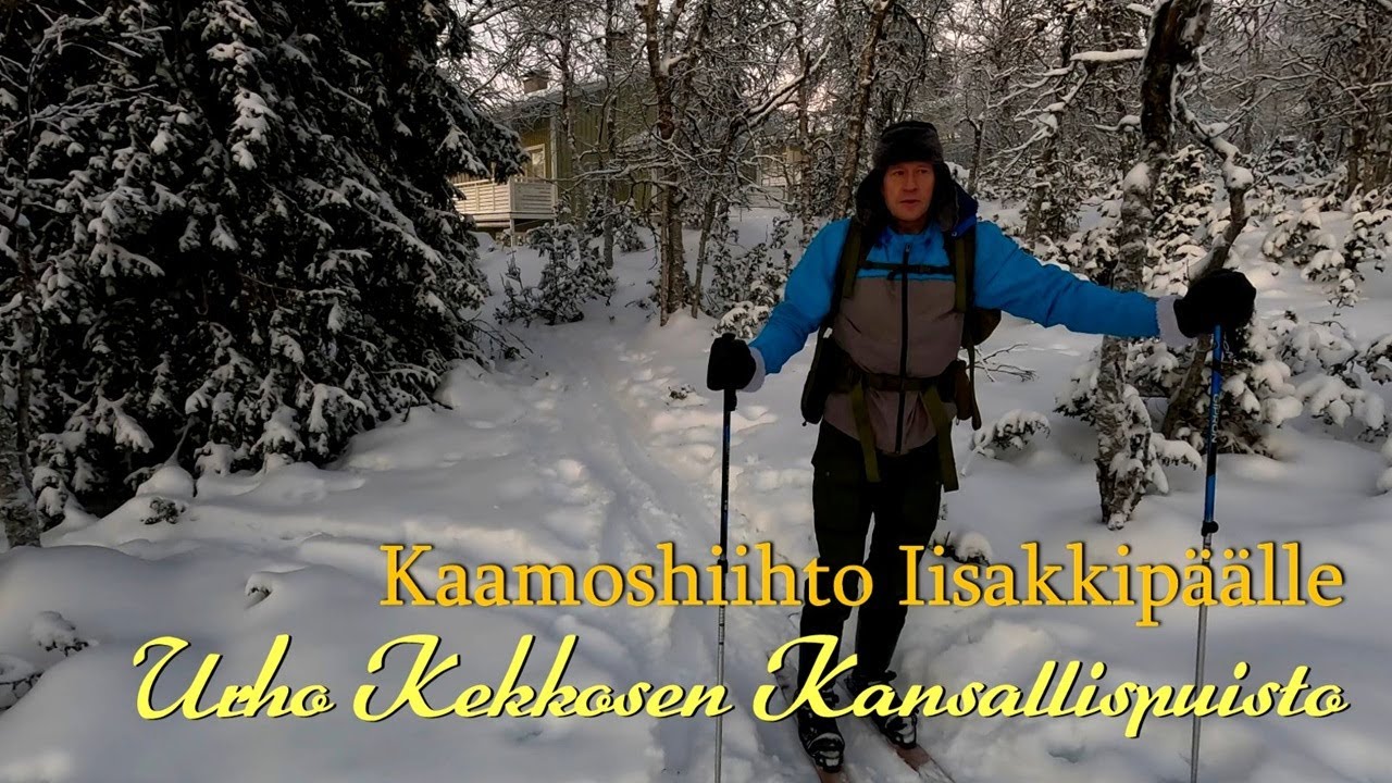 Liukulumikengillä Iisakkipäälle – Kaamoksen hiljainen hiihtoretki Saariselältä