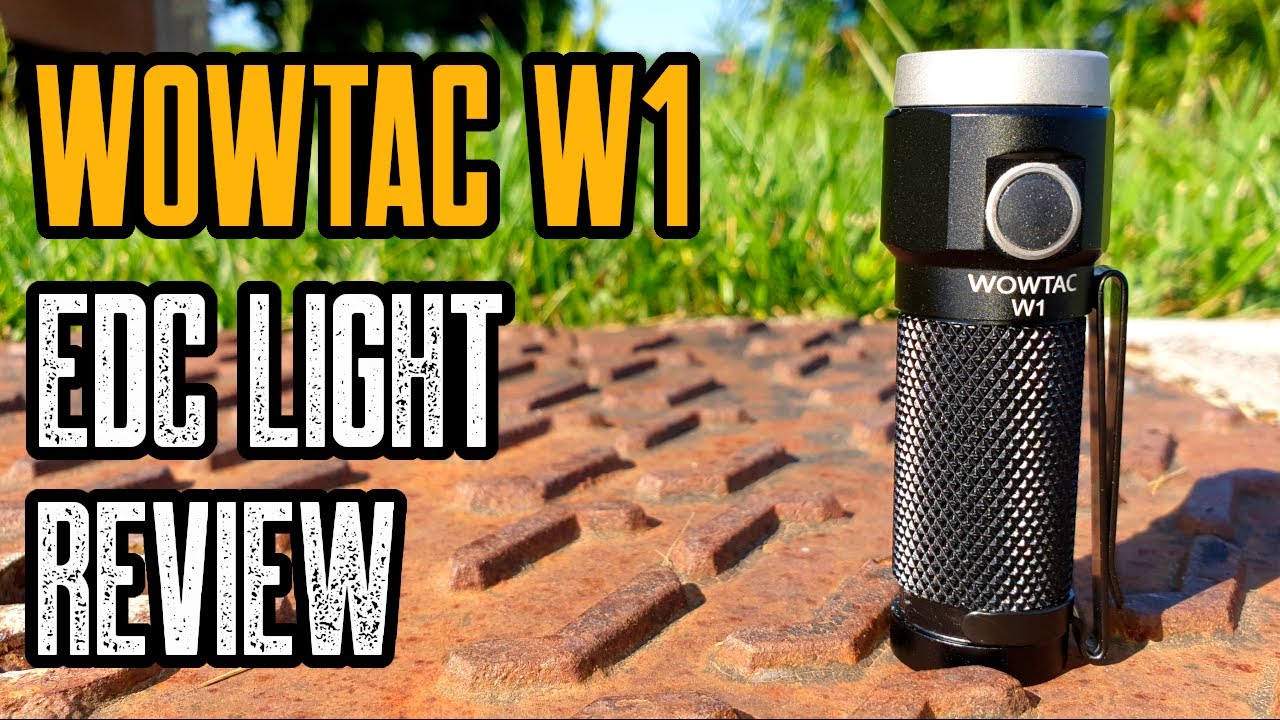 WowTac W1 Review - Best Budget EDC Flashlight!