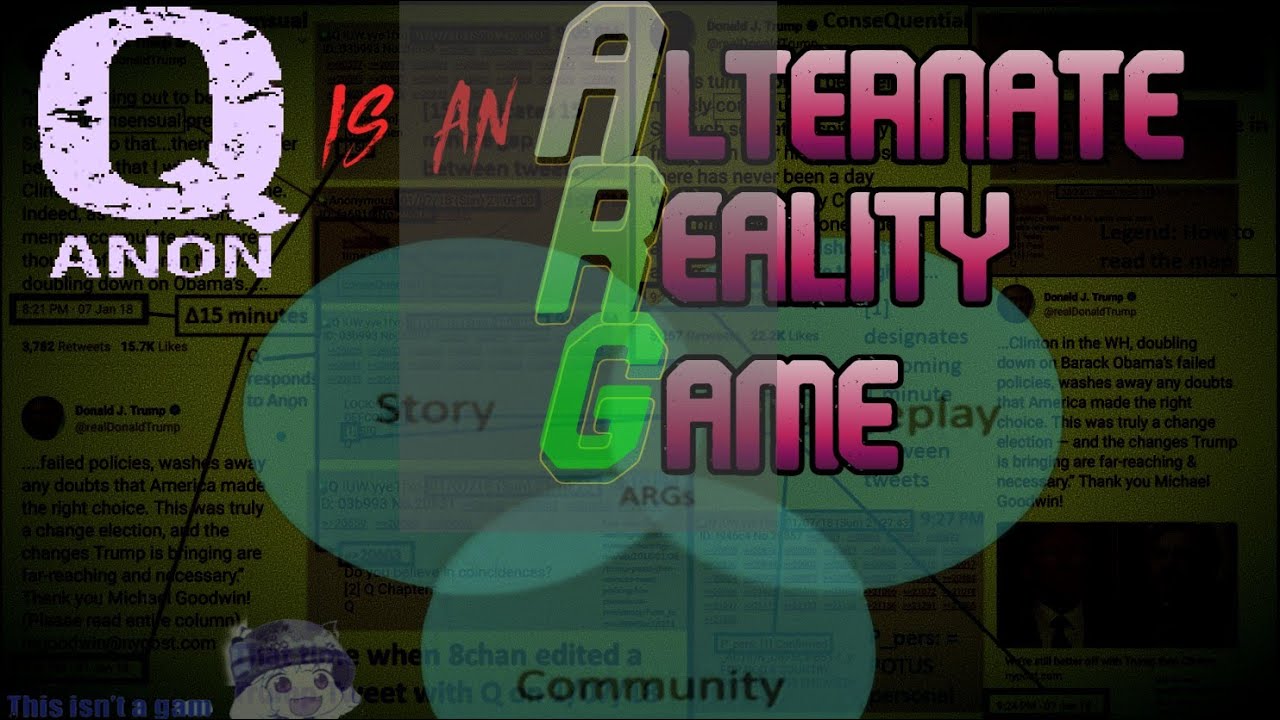 Is Qanon an Alternate Reality Game Psyop?