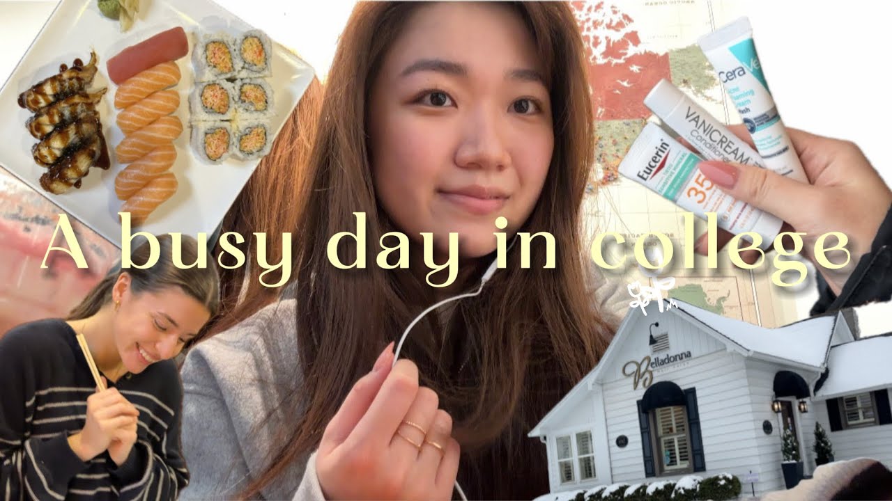 A very productive and fun day✨ | What’s in my bag👛