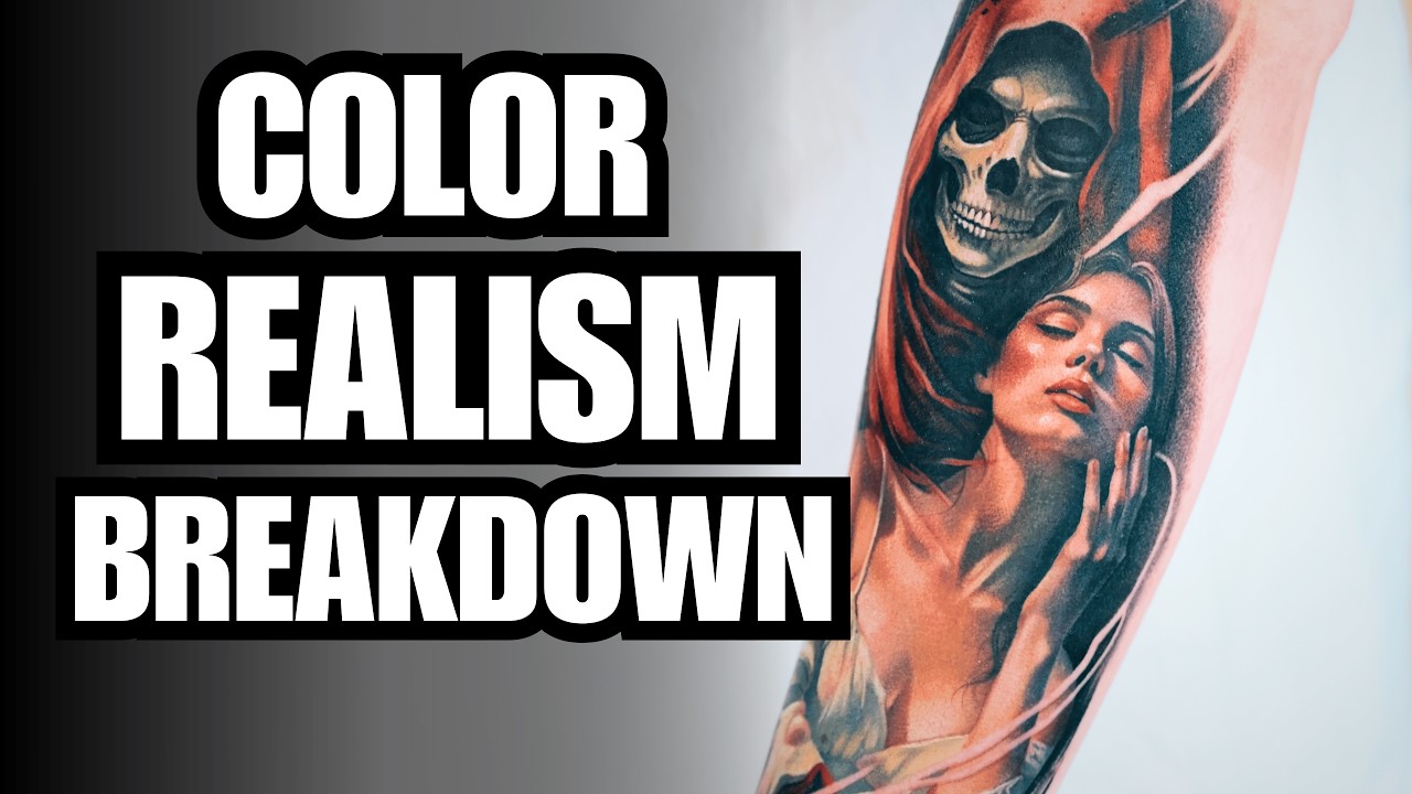 How get realistic skin tones | Color Realism Tattoo FULL BREAKDOWN