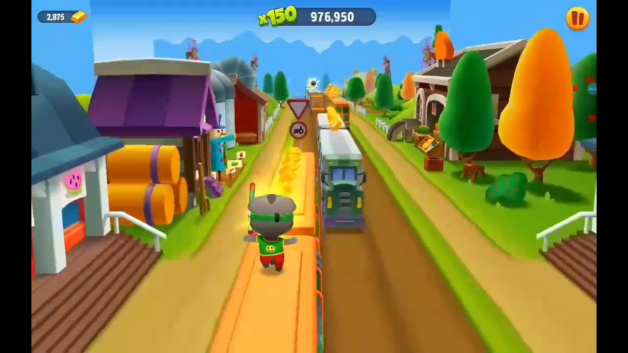 Talking Tom Gold Run Splashy Tom Reverse