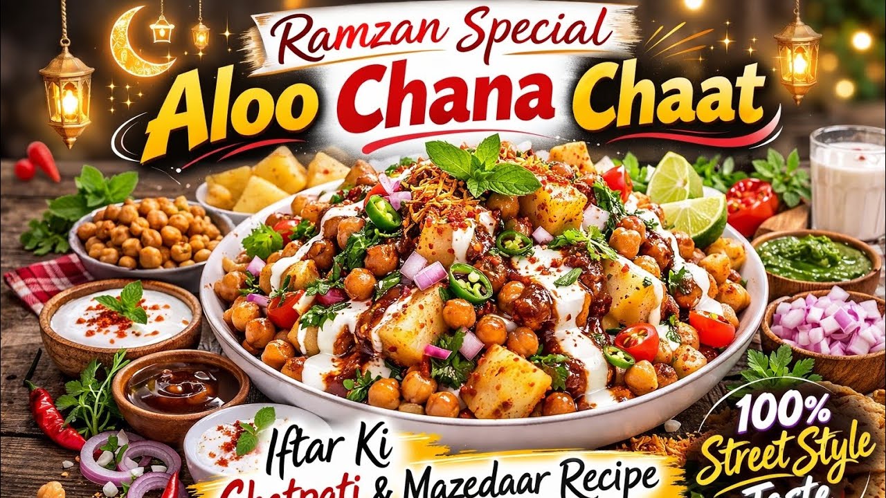 “Ramzan Special Aloo Chaat | Iftar Ki Chatpati Recipe”