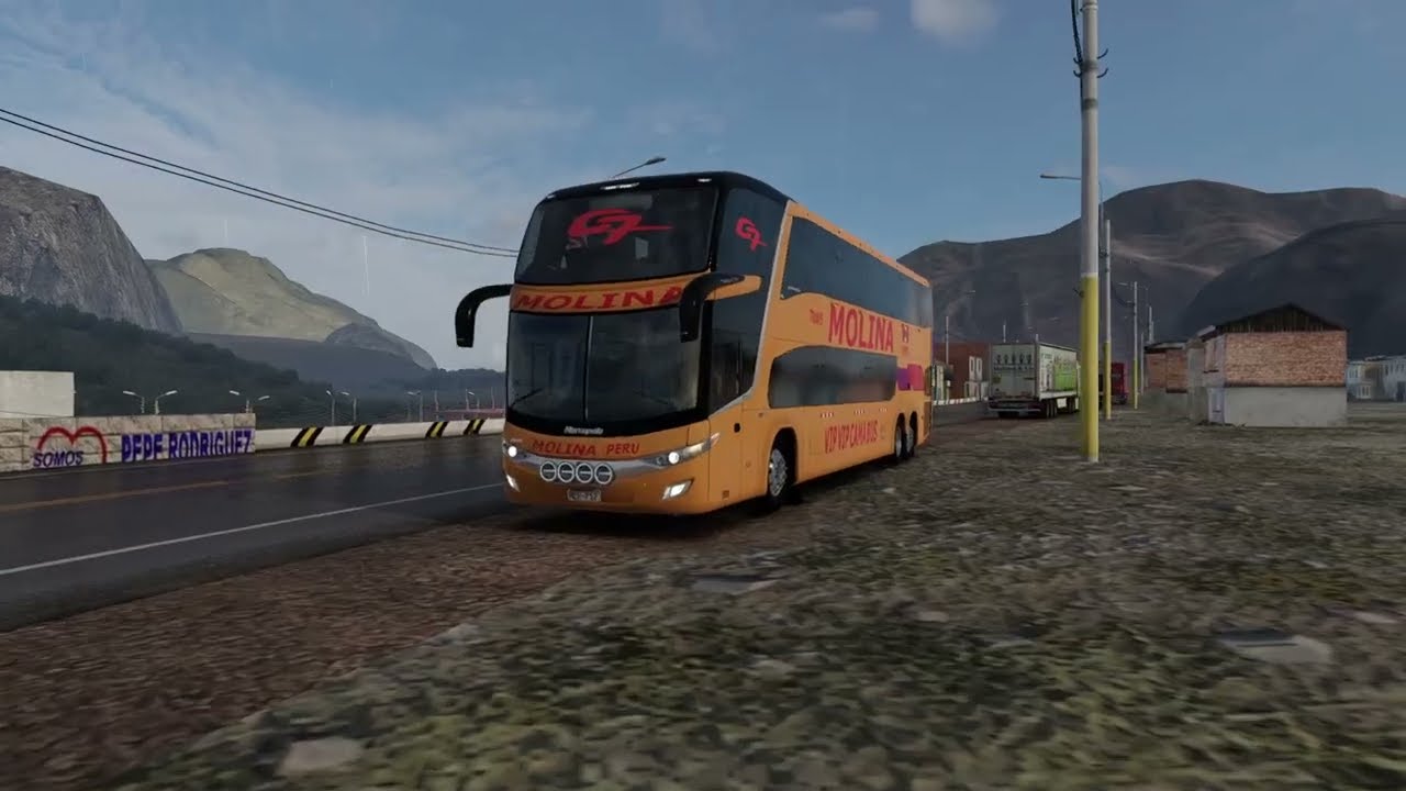 LLEGANDO A HUAYTARA RUMBO A LIMA ETS2 MAPA PERU REALISTA 1.56