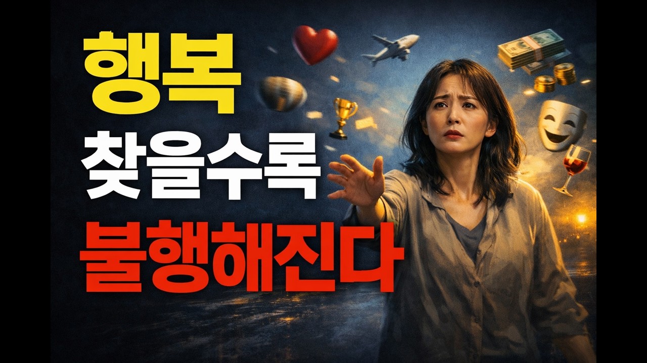 행복을 추구할수록 불행해지는 역설