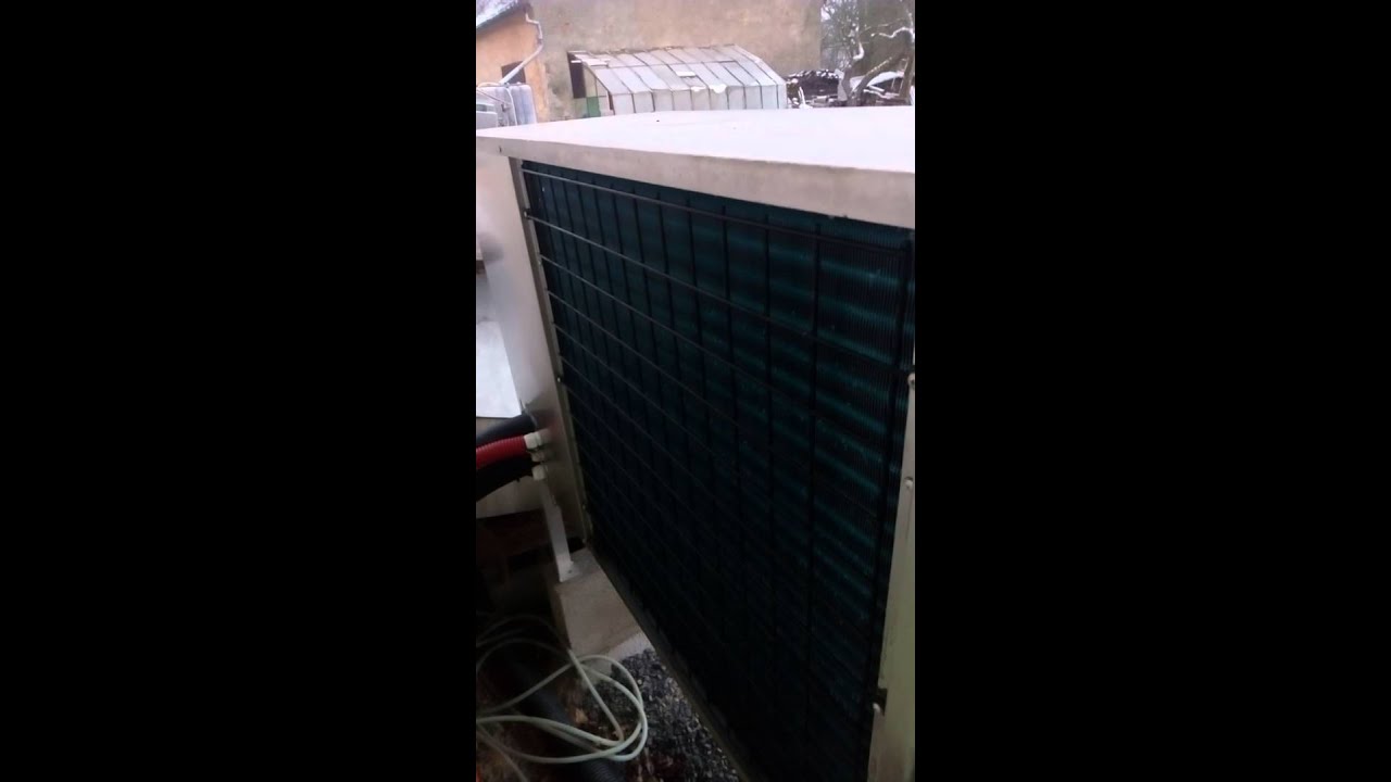 Tepelné čerpadlo Acond 8 odmrazovani při -5c