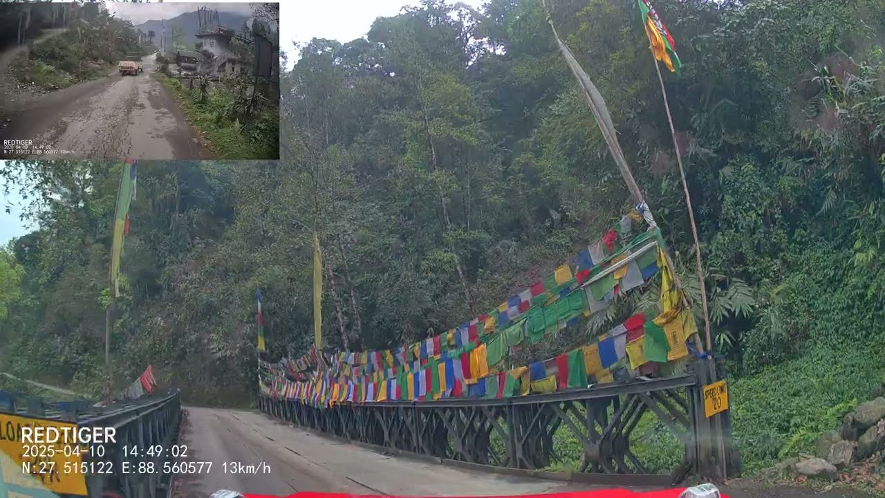 Mangan to Chungthang via Naga on 10th April, 2025
