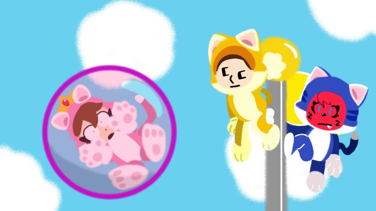 Idiots Play Super Mario 3D World Part 1 - Thank you Pack Attack