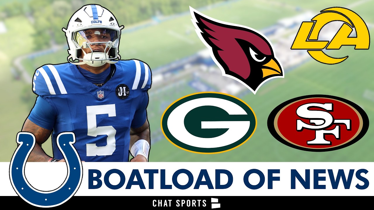 The Indianapolis Colts Just Got A BOATLOAD Of News On Anthony Richardson