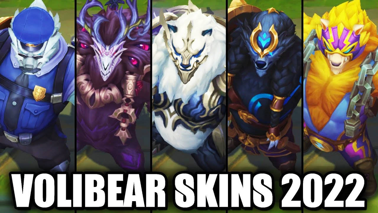 VOLIBEAR SKINS 2022 | League of Legends