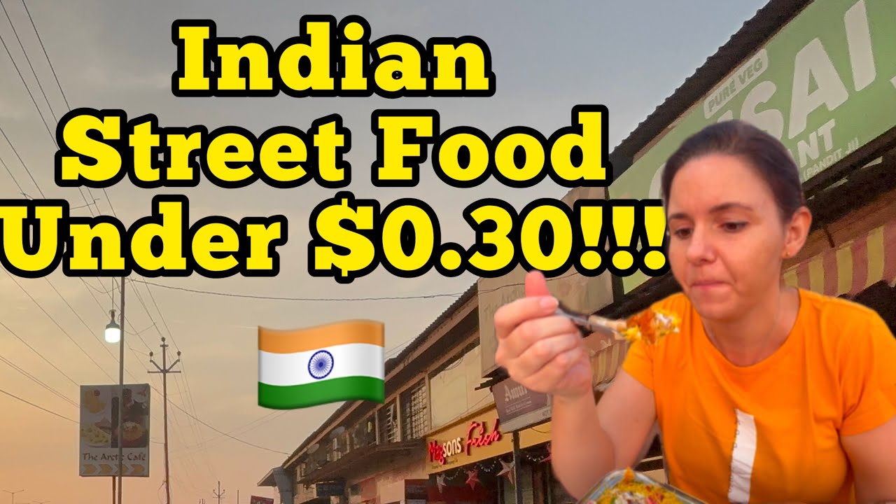 Eating Local INDIAN STREET FOOD! | Indian Food Under $0.30!!