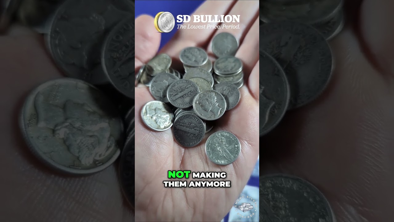 Silver Eagle Coins Vs Junk Silver Dimes Vs Generic Silver Rounds - Which Is Best To Stack? #bullion