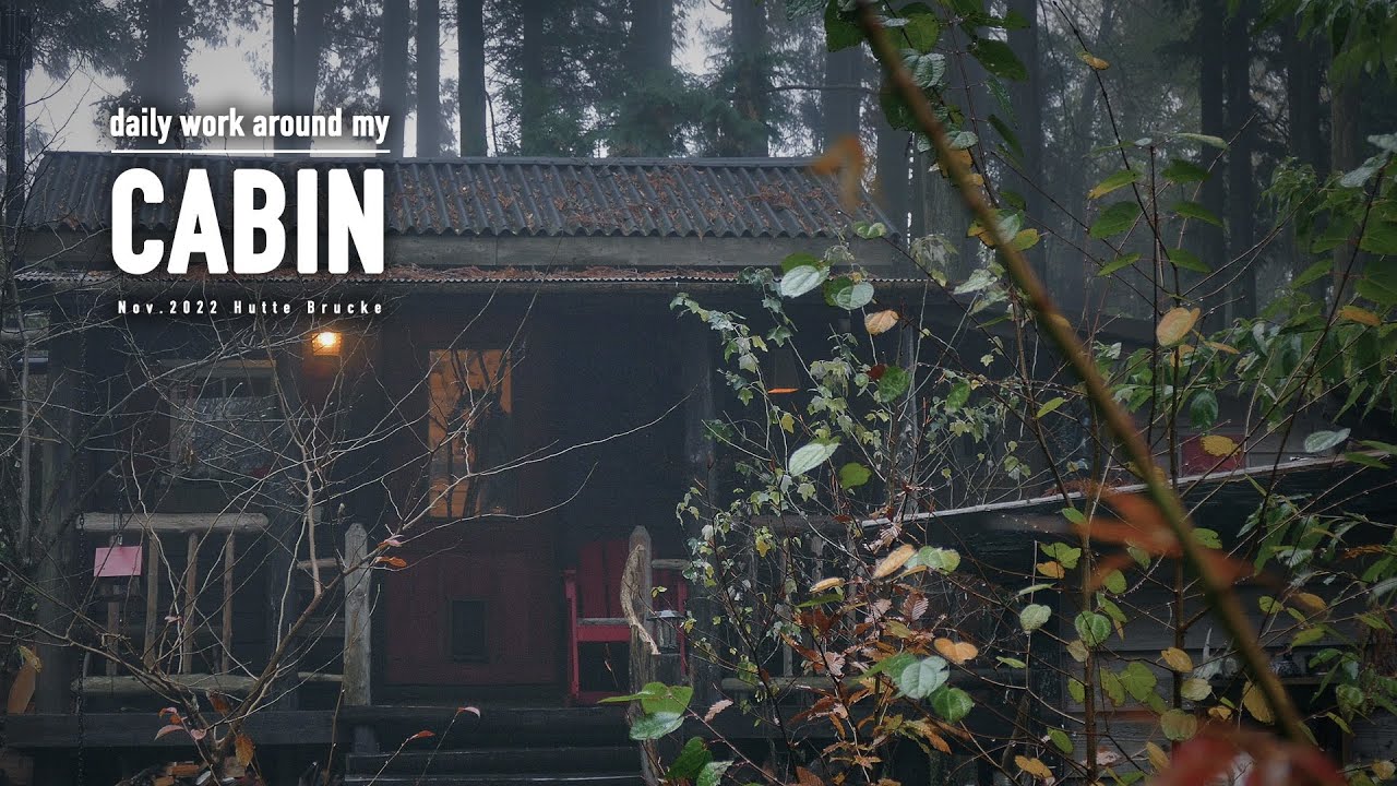 Would you like to have a cup of coffee in my cabin surrounded by rain and fog?