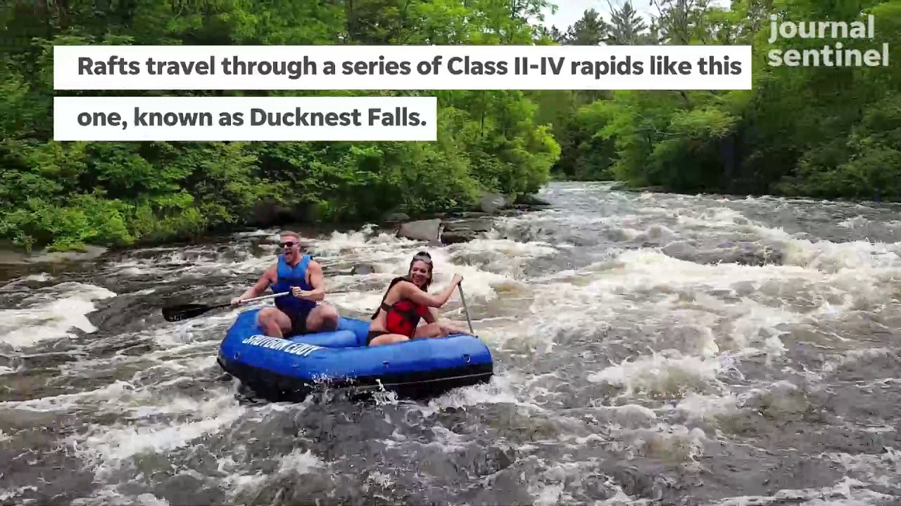 Video: Whitewater rafting on the Wolf River