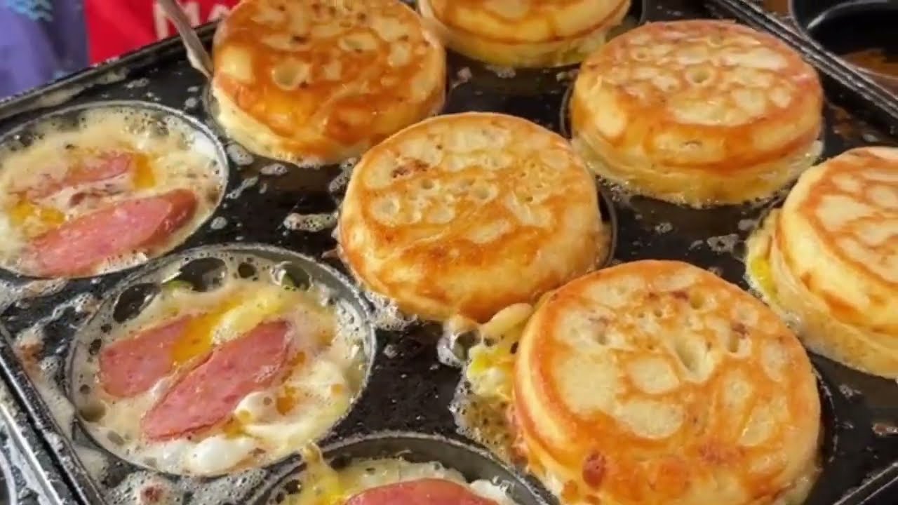 Egg Bites Street Food - The Most Satisfying Mold Cooking Video