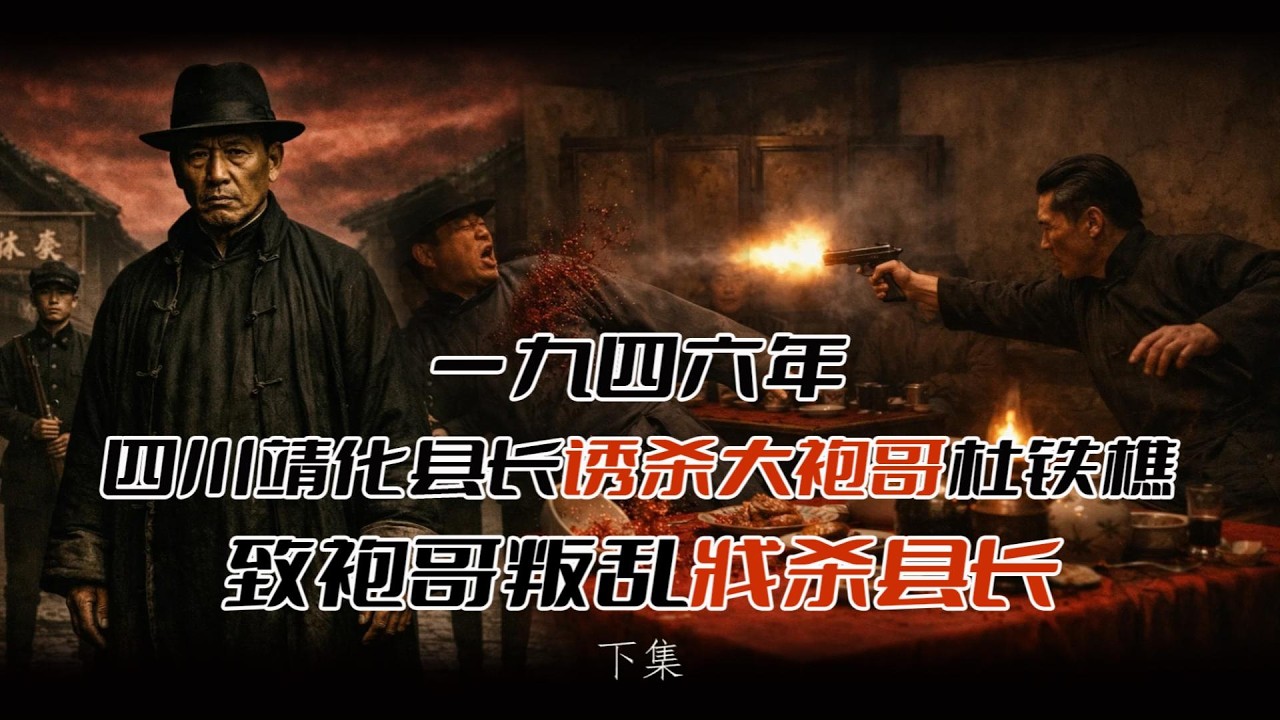 1946年四川靖化县长诱杀大袍哥杜铁樵致袍哥叛乱戕杀县长（下）