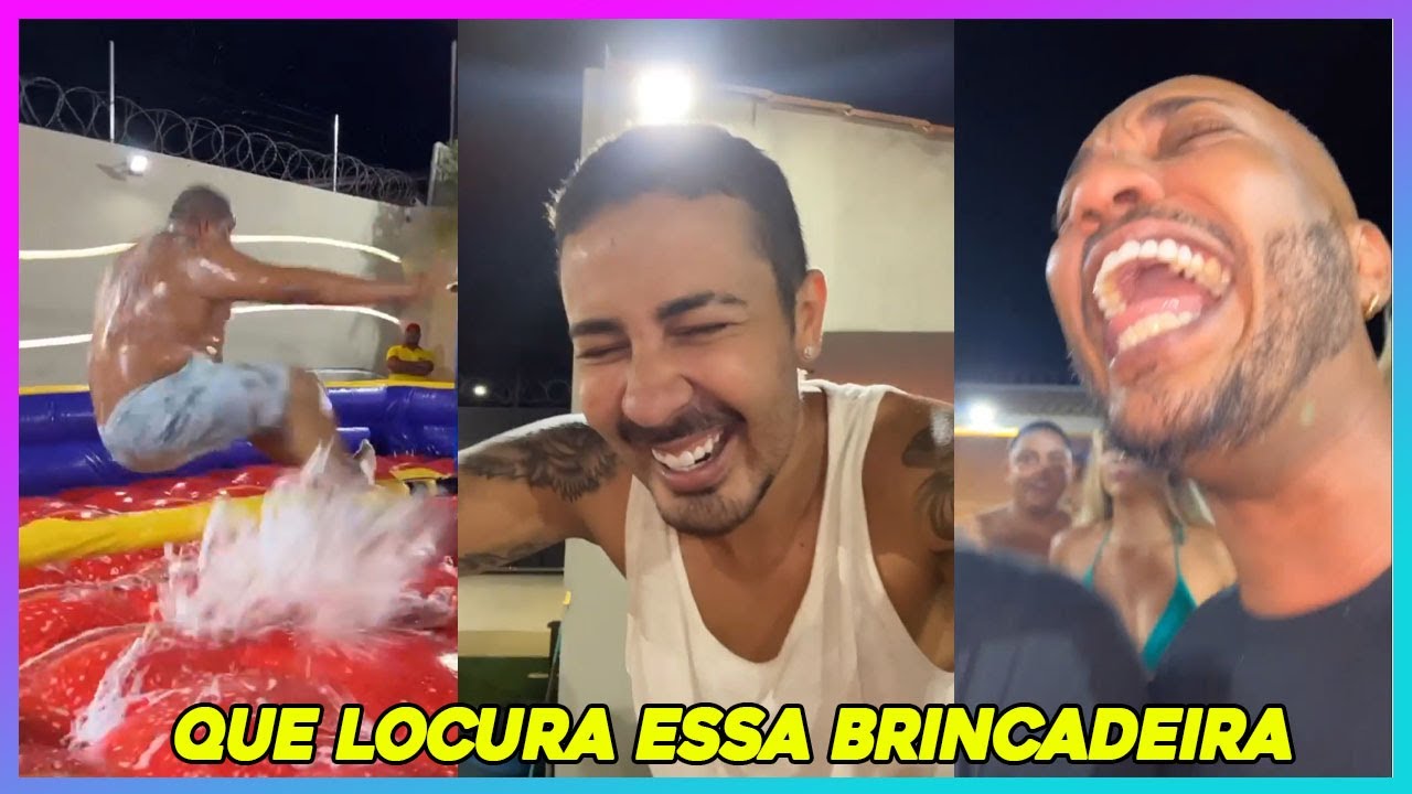 CARLINHOS MAIA DA RISADA DE NOVA BRINCADEIRA NA CASA DA BARRA
