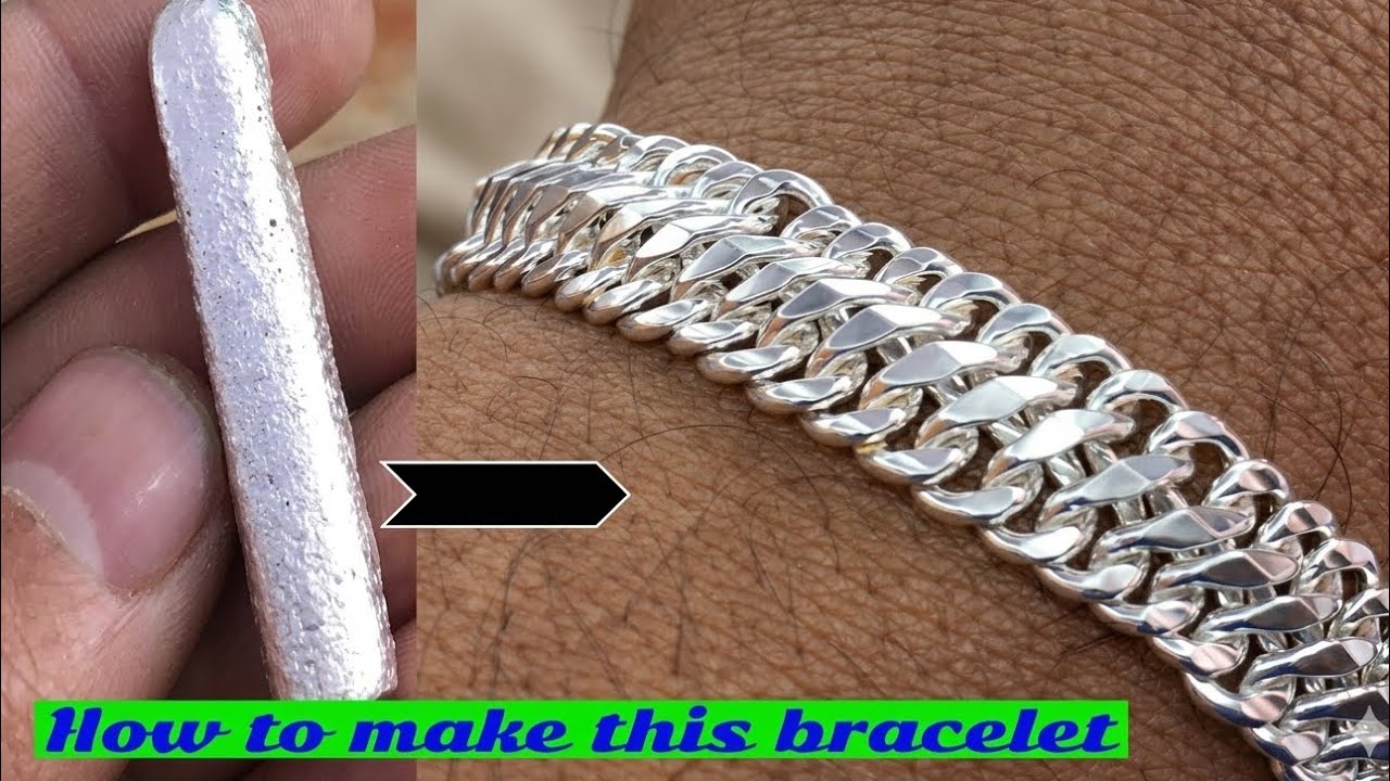 8 Design Bracelet Making | How Silver Bracelet is made | Handmade Bracelet