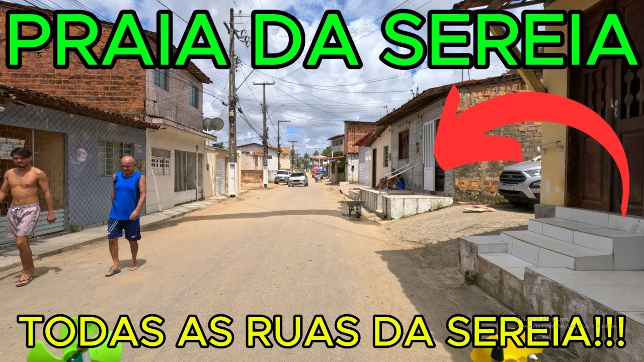 Praia da Sereia | Mostrando TODAS AS RUAS | Maceió - AL | 4K UHD
