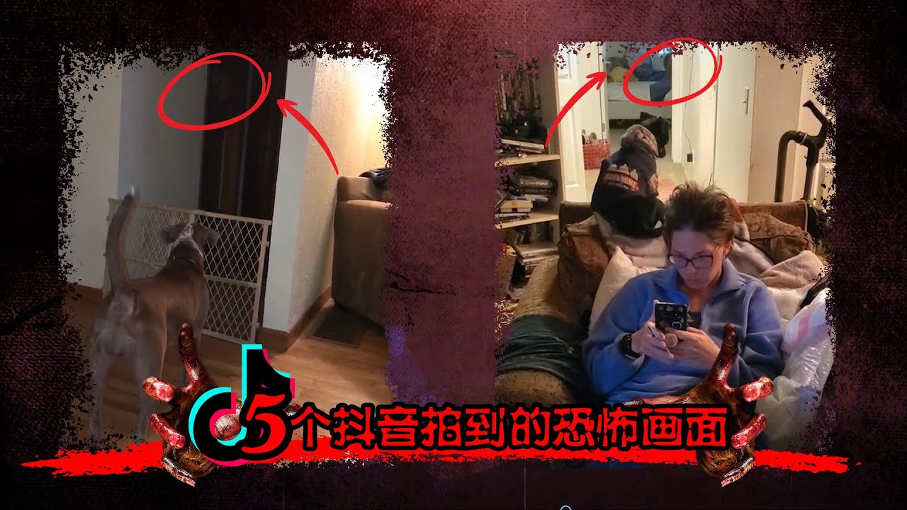 抖音里的恐怖画面【胆小慎入】