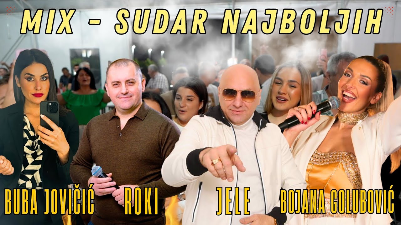 MEGA MIX NAJBOLJIH - BUBA, ROKI, BOJANA, JELE - ORK.MARKA RISTIVOJEVICA