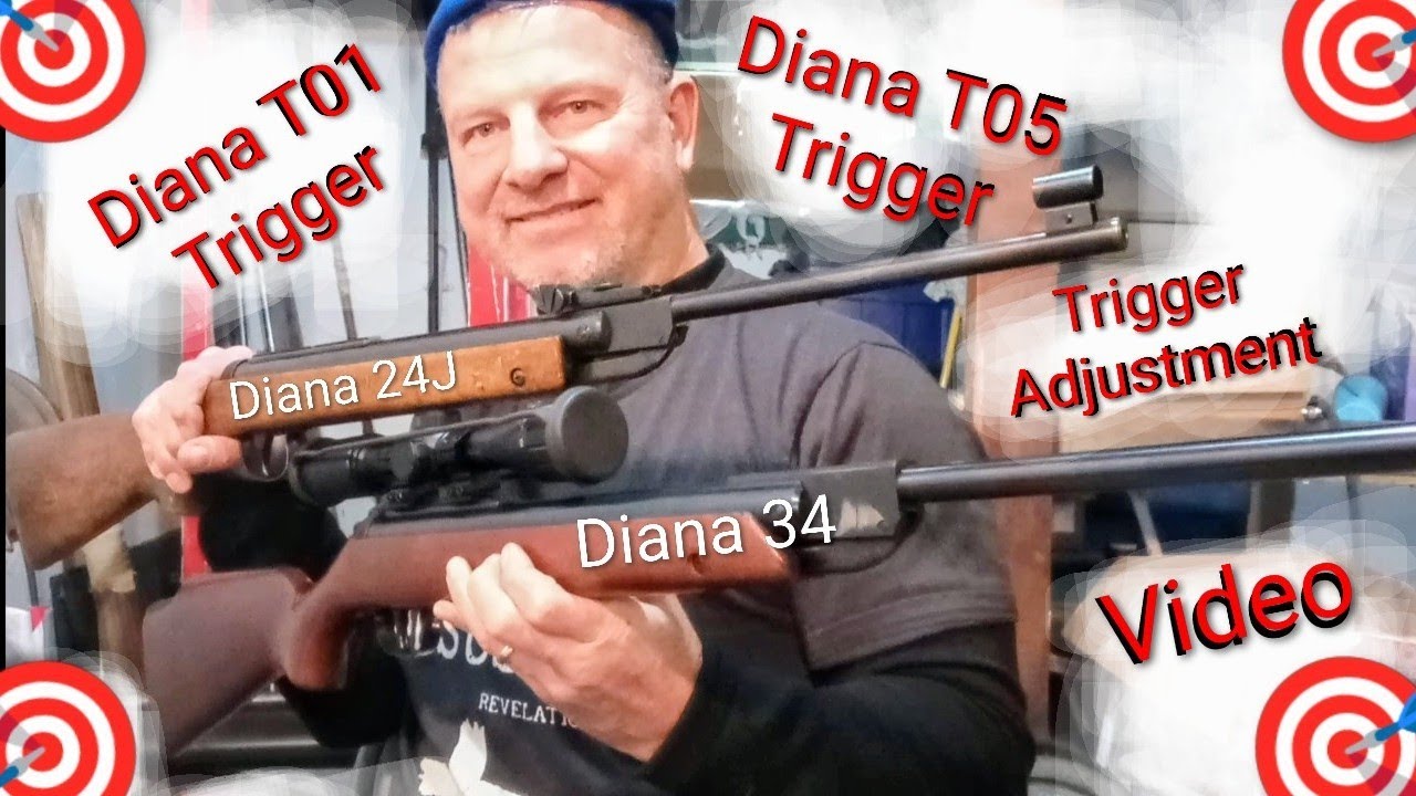 Видео по регулировке спускового механизма Diana T01 и T05