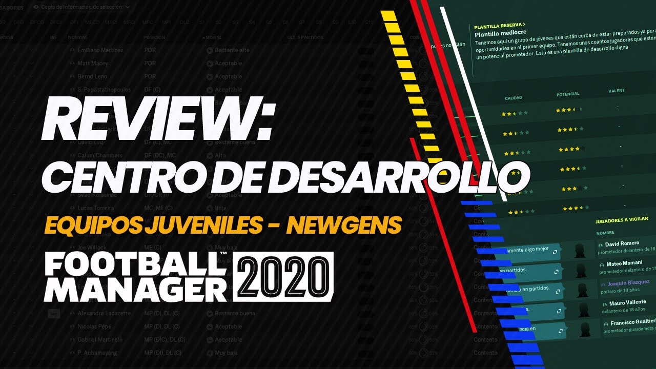 ¿CÓMO TRABAJA EL CENTRO DE DESARROLLO? | Football Manager 2020 Español