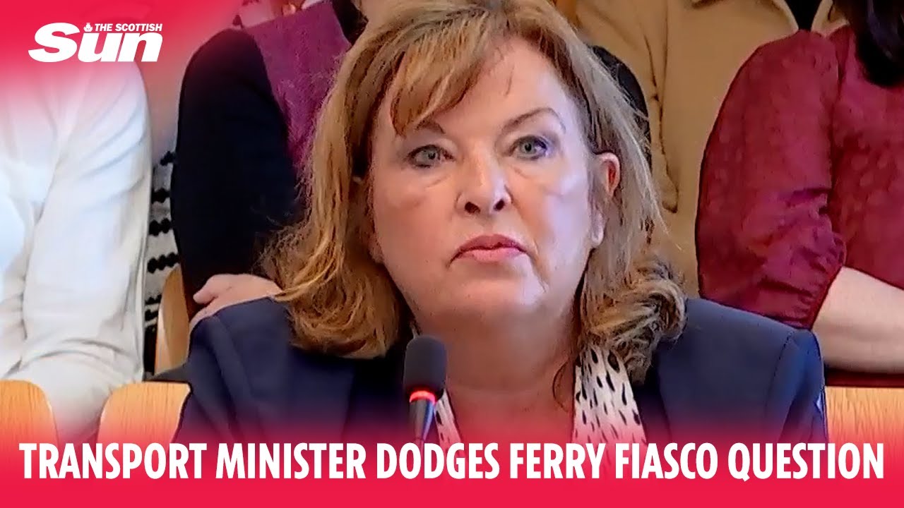 FERRY FIASCO: Transport minister won't say if SNP should stop giving money to delayed ferries