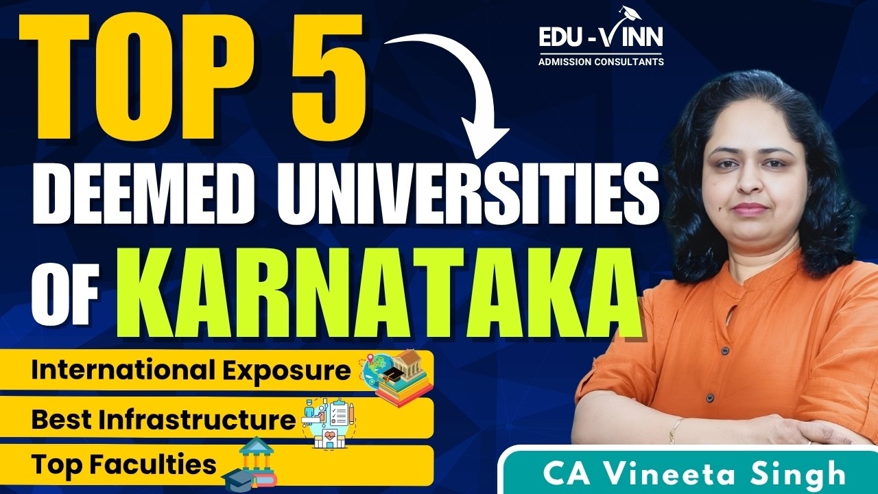 👨&zwj;⚕️TOP 5 Deemed Universities Of Karnataka | 🚀Cutoff, Fees and Seats | MBBS 2026👆