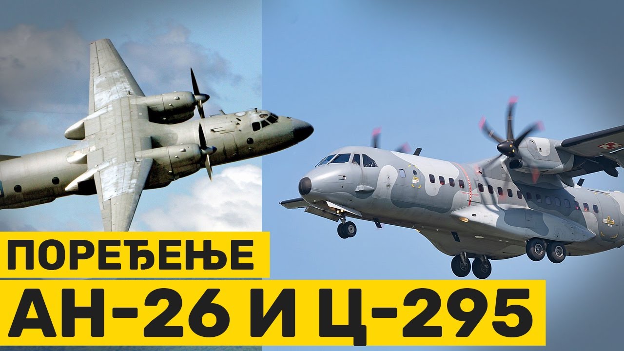 Transportni avioni An26 i C295: poređenje