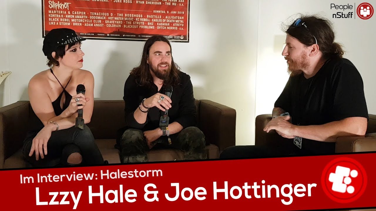 Interview: Lzzy Hale & Joe Hottinger (Halestorm) @ Rock am Ring 2019
