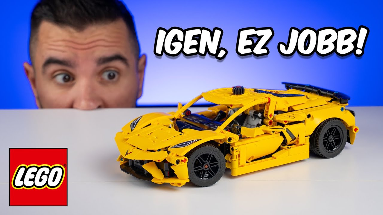 Egy jobb izomautó || LEGO 42205 Chevrolet Corvette STINGRAY