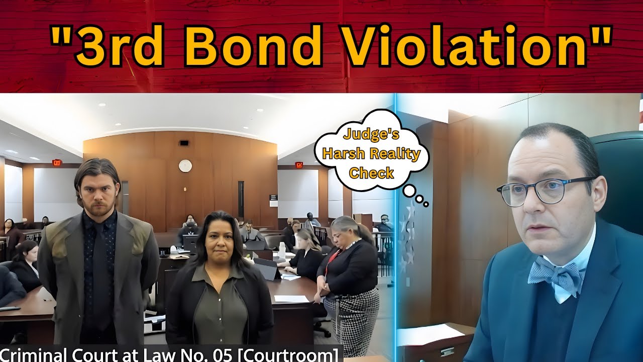 DWI Bond Violation Hearing | Third Strike & Guilty Plea | Courtroom Reality